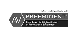 AV | Martindale-Hubbell | Preeminent | Peer Rated For Highest Level of Professional Excellence